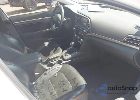 2020 Hyundai Elantra Limited from USA, damaged, VIN 5NPD84LF6LH609523